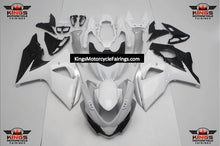 Suzuki GSXR1000 (2009-2016) White, Black & Silver Fairings
