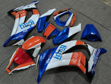 Fairing Kit for a Kawasaki Ninja ZX10R (2011-2015) White, Blue & Orange