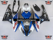 BMW S1000RR (2017-2018) White, Blue, Black & Red Fairings