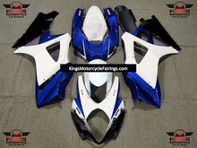 Suzuki GSXR1000 (2007-2008) White, Blue & Black Fairings