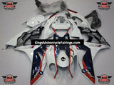 BMW S1000RR (2015-2016) White, Dark Blue & Red Fairings