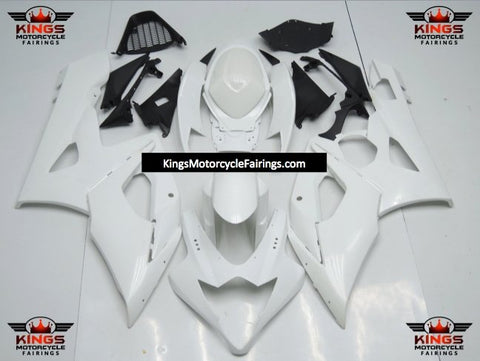 Suzuki GSXR1000 (2005-2006) White Fairings