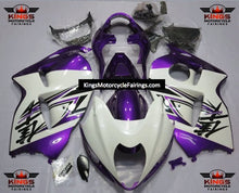 Suzuki GSXR1300 Hayabusa (1999-2007) White, Purple & Black Fairings