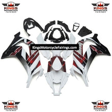 Fairing Kit for a Kawasaki Ninja ZX10R (2016-2020) White, Red, Black & Silver