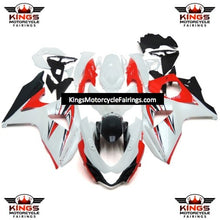 Suzuki GSXR1000 (2009-2016) White, Red & Black Fairings