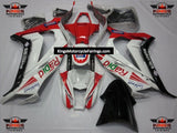 Fairing Kit for a Kawasaki Ninja ZX10R (2011-2015) White, Red & Black