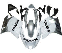 HONDA CBR1100XX Super Blackbird (1996-2007) White, Silver & Black Repsol Fairings