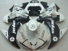 White and Black Jordan Fairing Kit for a 2003 & 2004 Yamaha YZF-R6 motorcycle