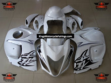 Suzuki GSXR1300 Hayabusa (2008-2019) White & Black Fairings