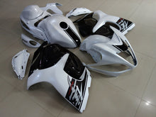 White, Black, Gray and Red Fairing Kit for a 2008, 2009, 2010, 2011, 2012, 2013, 2014, 2015, 2016, 2017, 2018 & 2019 Suzuki GSX-R1300 Hayabusa motorcycle