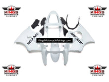 Fairing kit for a Kawasaki ZX6R 636 (2000-2002) White & Black