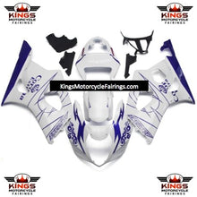 Suzuki GSXR1000 (2003-2004) White & Blue Corona Fairings