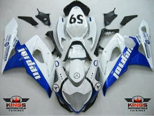 Suzuki GSXR1000 (2005-2006) White & Blue Jordan Fairings