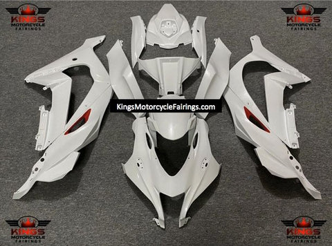 Fairing Kit for a Kawasaki Ninja ZX10R (2016-2020) White & Red