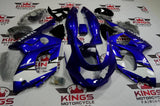 YAMAHA YZF600R (1998-2007) BLUE, SILVER & WHITE FAIRINGS