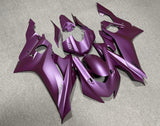 YAMAHA R6 Fairings (2017-2022) Matte Purple at KingsMotorcycleFairings.com