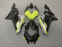 YAMAHA R6 Fairings (2017-2022) Black, Neon Yellow, Silver at KingsMotorcycleFairings.com