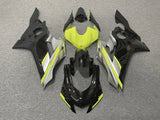 YAMAHA R6 Fairings (2017-2022) Black, Neon Yellow, Silver at KingsMotorcycleFairings.com