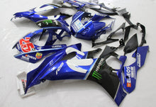 YAMAHA R6 Fairings (2017-2022) Blue, White, Black Movistar at KingsMotorcycleFairings.com