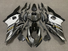 YAMAHA R6 Fairings (2017-2022) Gray, White, Black, Gold at KingsMotorcycleFairings.com