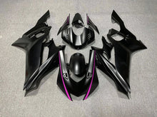 YAMAHA R6 Fairings (2017-2022) Matte Black, Pink at KingsMotorcycleFairings.com