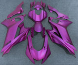 YAMAHA R6 Fairings (2017-2022) Matte Bright Purple Fairings at KingsMotorcycleFairings.com