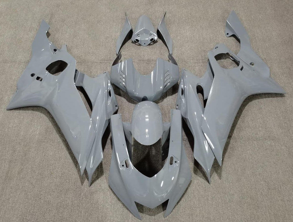 YAMAHA R6 Fairings (2017-2022) Nardo Gray at KingsMotorcycleFairings.com