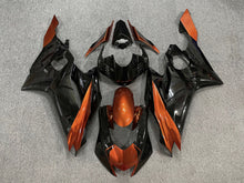 YAMAHA YZF-R6 (2017-2022) Black, Burnt Orange Fairings at KingsMotorcycleFairings.com