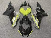 YAMAHA YZF-R6 (2017-2022) Black, Neon Yellow, Silver Fairings at KingsMotorcycleFairings.com