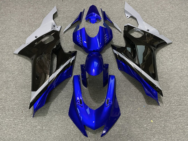 YAMAHA YZF-R6 (2017-2022) Blue, Black, Gray Fairings at KingsMotorcycleFairings.com