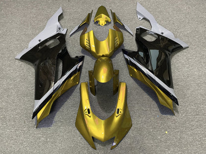 YAMAHA YZF-R6 (2017-2022) Gold, Black, Gray Fairings at KingsMotorcycleFairings.com