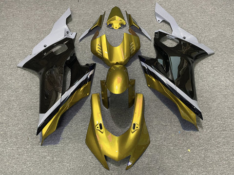 YAMAHA YZF-R6 (2017-2022) Gold, Black, Gray Fairings at KingsMotorcycleFairings.com