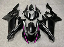 YAMAHA YZF-R6 (2017-2022) Matte Black, Pink Fairings at KingsMotorcycleFairings.com