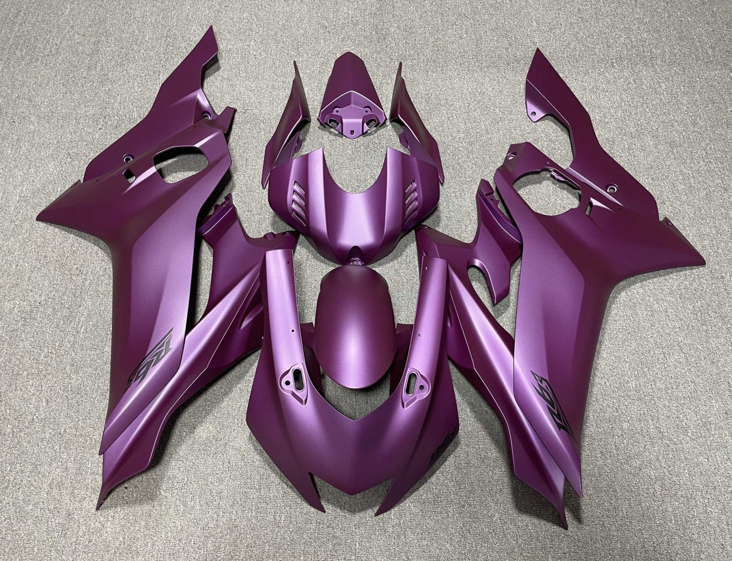 YAMAHA YZF-R6 (2017-2022) Matte Purple Fairings at KingsMotorcycleFairings.com