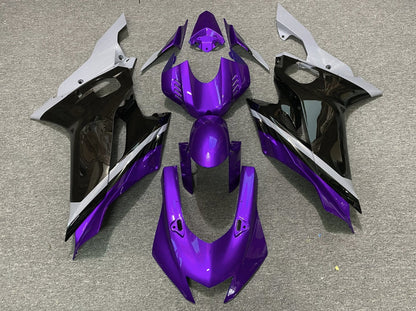 YAMAHA YZF-R6 (2017-2022) Purple, Black, Gray Fairings at KingsMotorcycleFairings.com