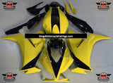 Yellow and Black Fairing Kit for a 2012, 2013, 2014, 2015 & 2016 Honda CBR1000RR motorcycle