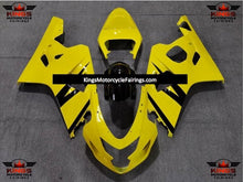 Suzuki GSXR600 (2004-2005) Yellow & Black Fairings