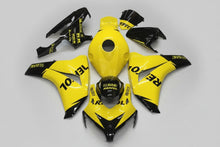 Honda CBR1000RR Fairings (2008-2011) Yellow, Black Repsol Fairings at KingsMotorcycleFairings.com