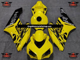 Honda CBR1000RR (2004-2005) Yellow & Black Tribal Fairings