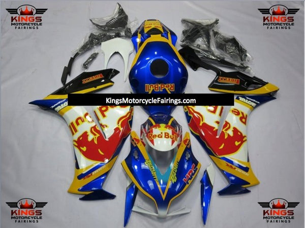 Honda CBR1000RR (2012-2016) Yellow, Blue, Red & White RedBull Fairings