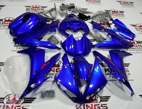 Yamaha YZF-R1 (2004-2006) Blue and Red Fairings at KingsMotorcycleFairings.com