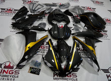 Yamaha YZF-R1 (2004-2006) Faux Carbon Fiber & Gold Fairings at KingsMotorcycleFairings.com
