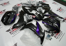 Yamaha YZF-R1 (2004-2006) Faux Carbon Fiber & Purple Fairings at KingsMotorcycleFairings.com
