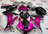 Yamaha YZF-R1 (2004-2006) Pink, Faux Carbon Fiber, Black & Matte Black Fairings
