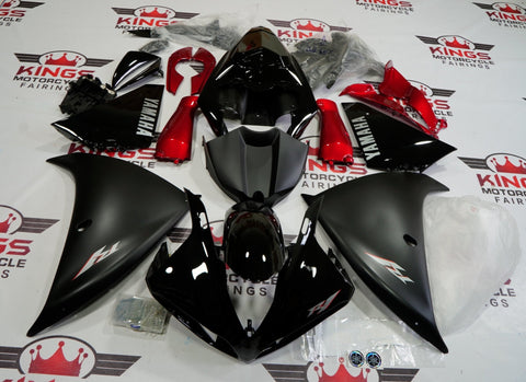 Yamaha YZF-R1 (2009-2011) Black, Matte Black, Candy Red and Silver Fairings