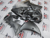 Yamaha YZF-R1 (2009-2011) Matte Gray & Black Fairings at KingsMotorcycleFairings.com