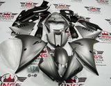 Yamaha YZF-R1 (2012-2014) Matte Gray & Black Fairings at KingsMotorcycleFairigns.com