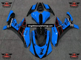 Yamaha YZF-R1 (2015-2019) Blue, Black & Red Fairings - KingsMotorcycleFairings.com