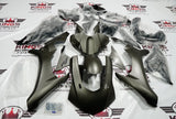 Yamaha YZF-R1 (2015-2019) Matte Gray, Black Fairings at KingsMotorcycleFairings.com