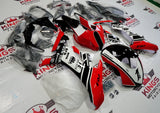 Red, White and Black Fairing Kit for a 2015, 2016, 2017, 2018 & 2019 Yamaha YZF-R1 motorcycle